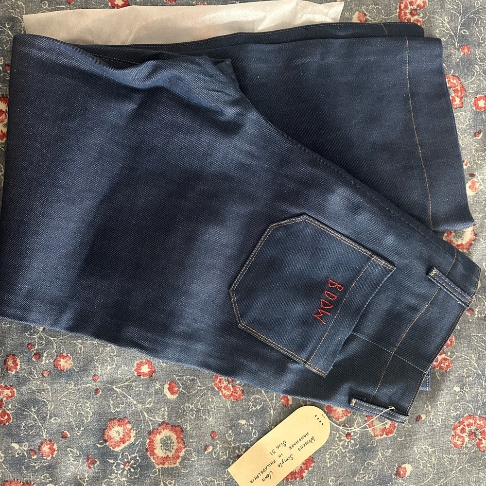 BDDW Women’s Raw Denim Size 31 - Picture 4 of 4